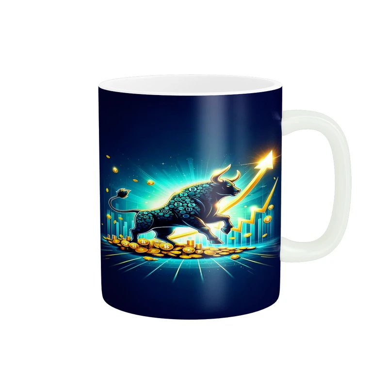 ماگ پادآفرین مدل ترید بورس بازارمالی تریدر کد p2935