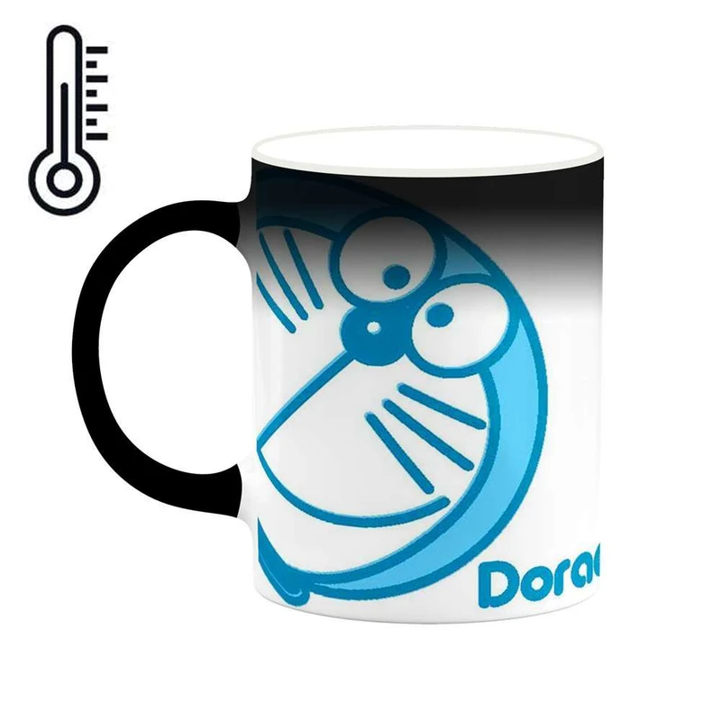ماگ حرارتی کاکتی مدل کارتون Doraemon کد mgh22537