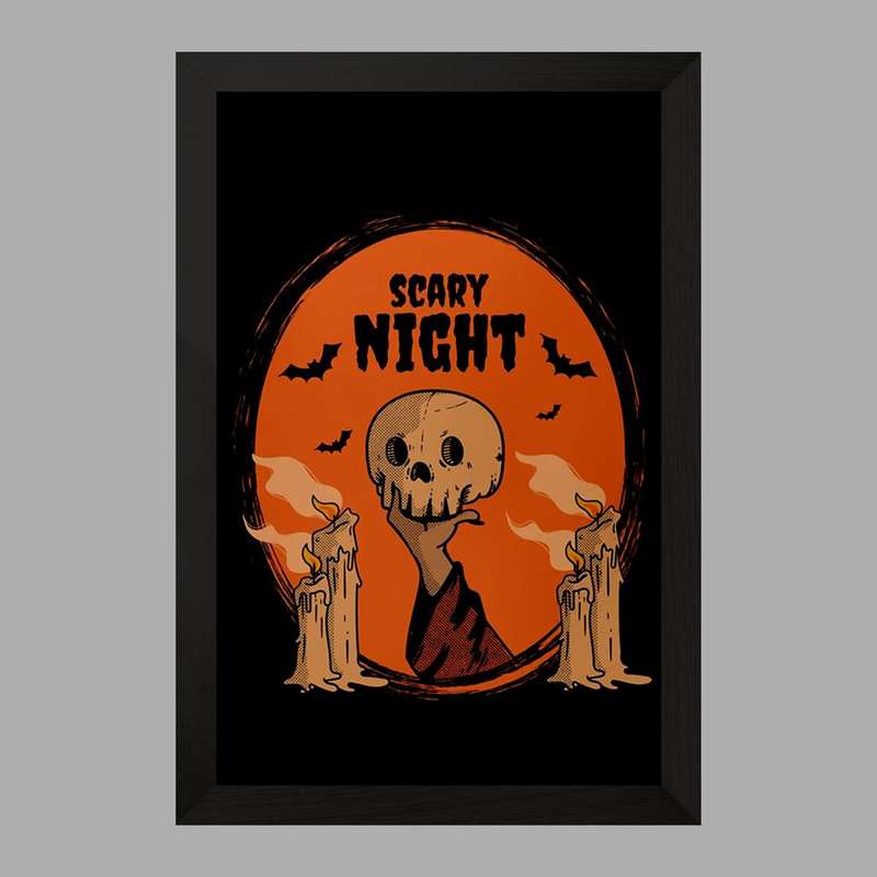تابلو خندالو مدل هالووین کد 29520 تابلو خندالو مدل هالووین کد 29520