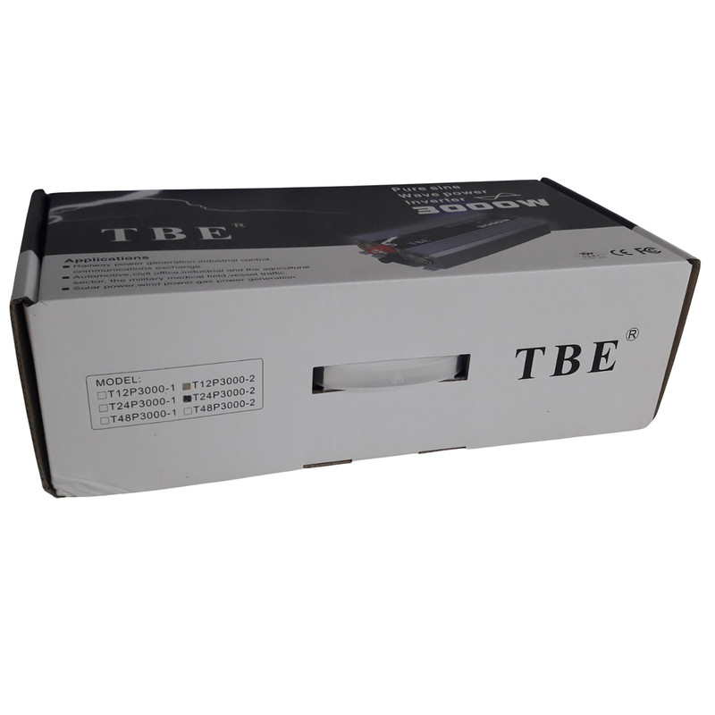 اینورتر 24 ولت تمام سینوسی تی بی ای مدل  T24P3000-2 ظرفیت 3000 وات