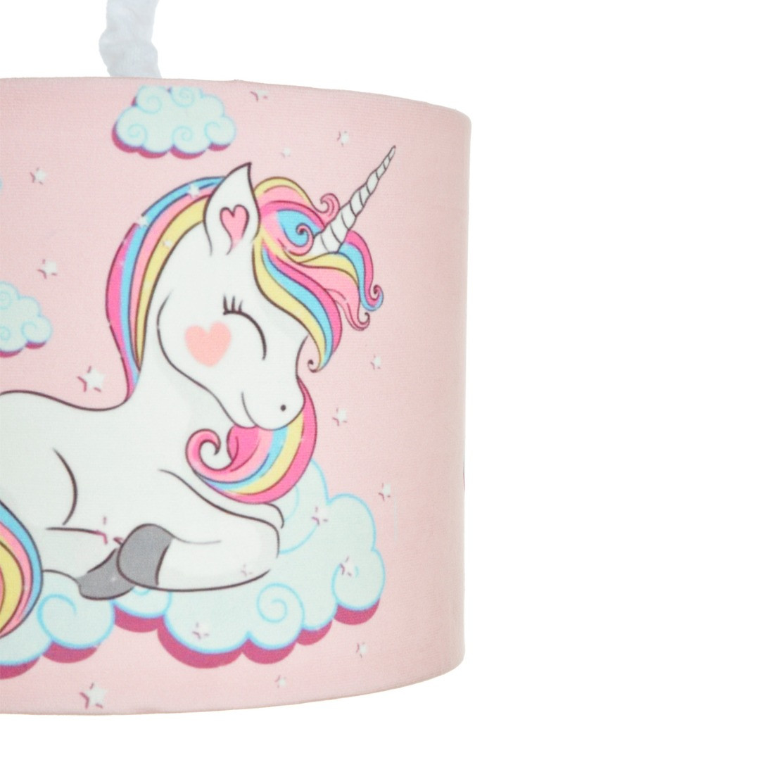 لوستر کودک تابنده مدل تک شاخ