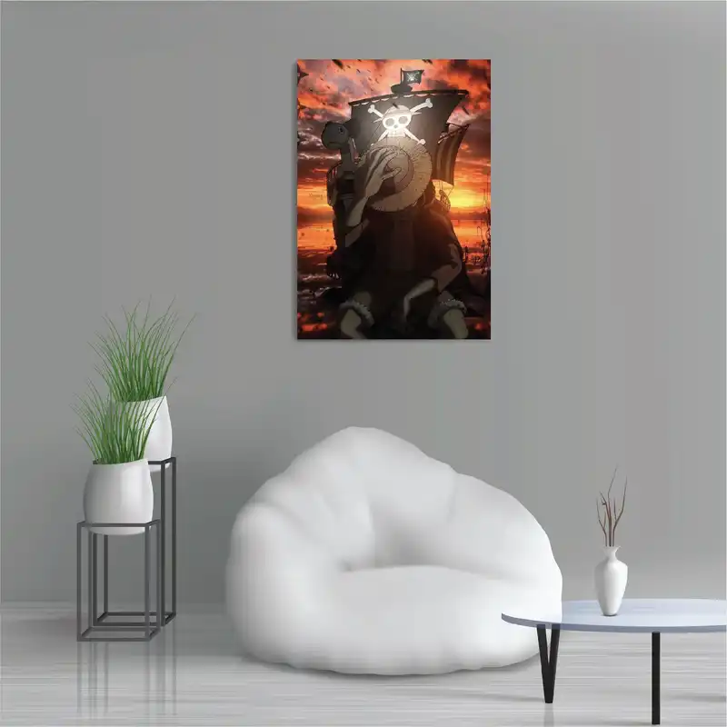 پوستر طرح انیمه وان پیس مدل M0362