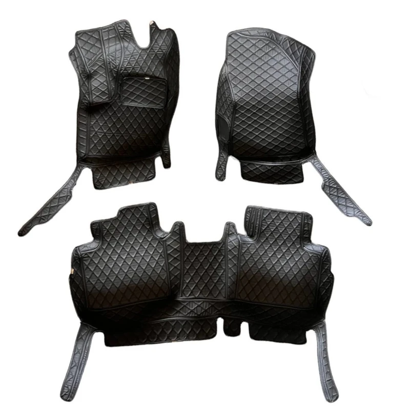 کفپوش پنج بعدی خودرو مدل چرم کد Mu مناسب برای میتسوبیشی اوتلندر