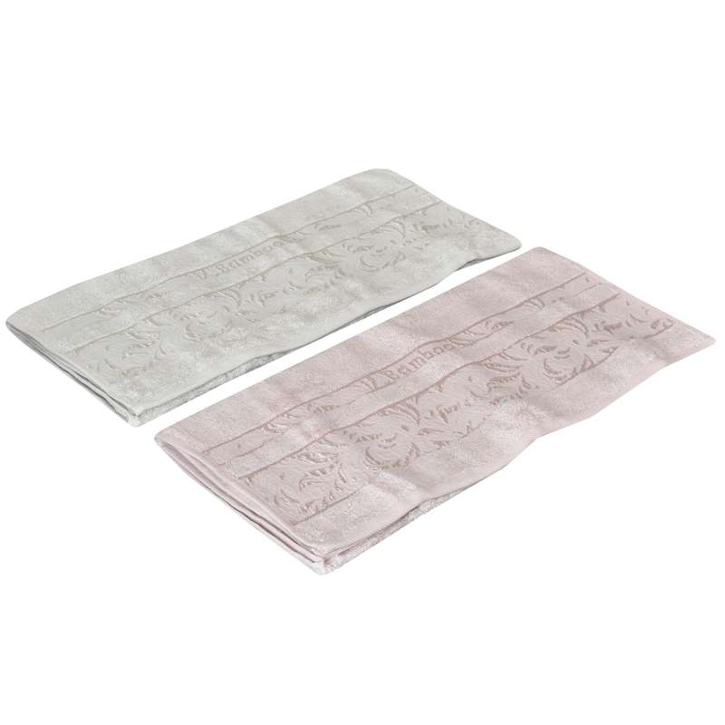 حوله دستی میاسافت مدل Bamboo سایز 50x90 سانتی متر بسته 2 عددی