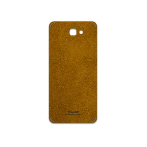 MAHOOT Brown-Chamois-Leather Cover Sticker for Samsung Galaxy J7 Prime