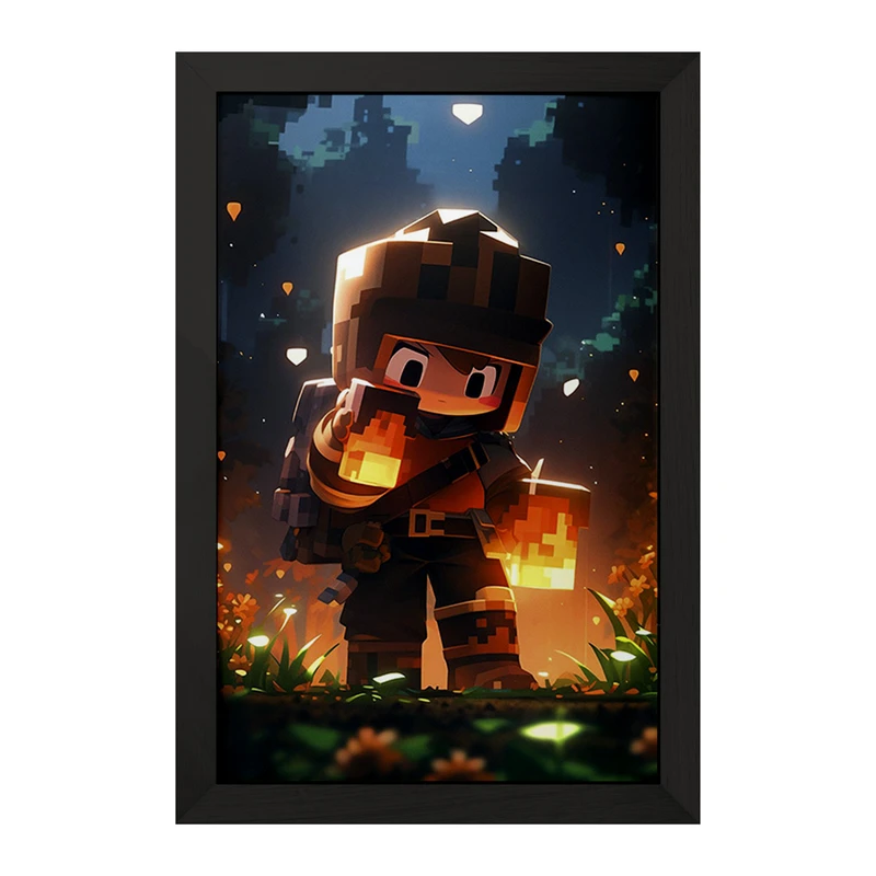 تابلو خندالو مدل ماینکرافت (Minecraft) کد F2079