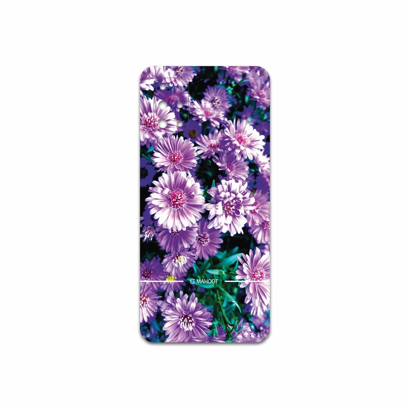 برچسب پوششی ماهوت مدل Purple-Flower مناسب برای گوشی موبایل سامسونگ Galaxy M31S