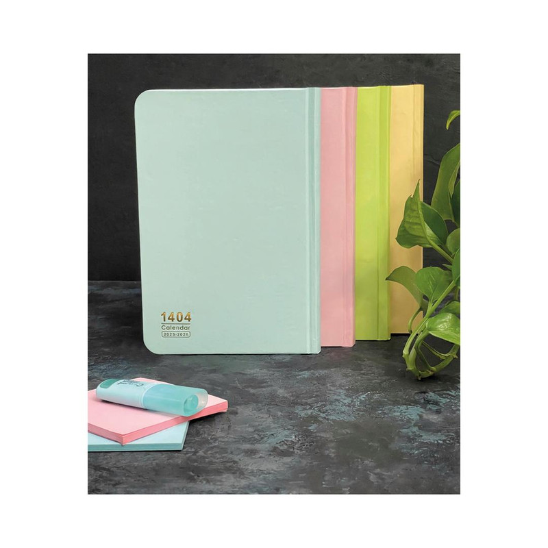 سررسید سال 1404 مدل سالید دایان طرح پاستلی کد 115