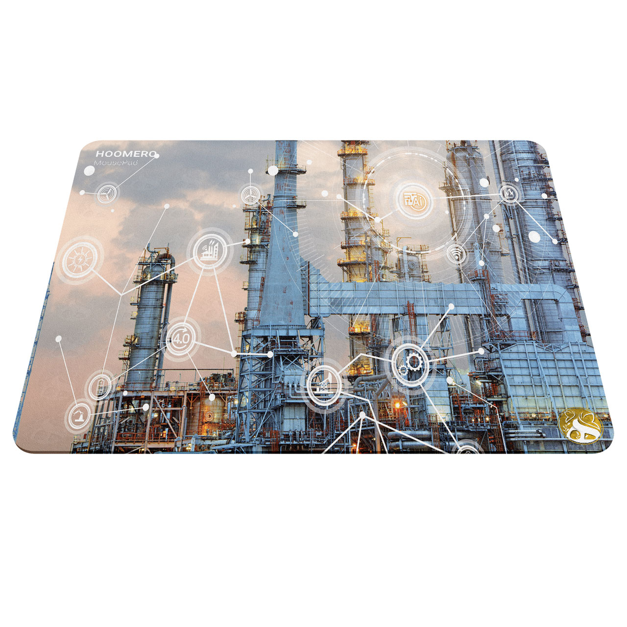 ماوس پد هومرو مدل A5478 طرح مهندسی