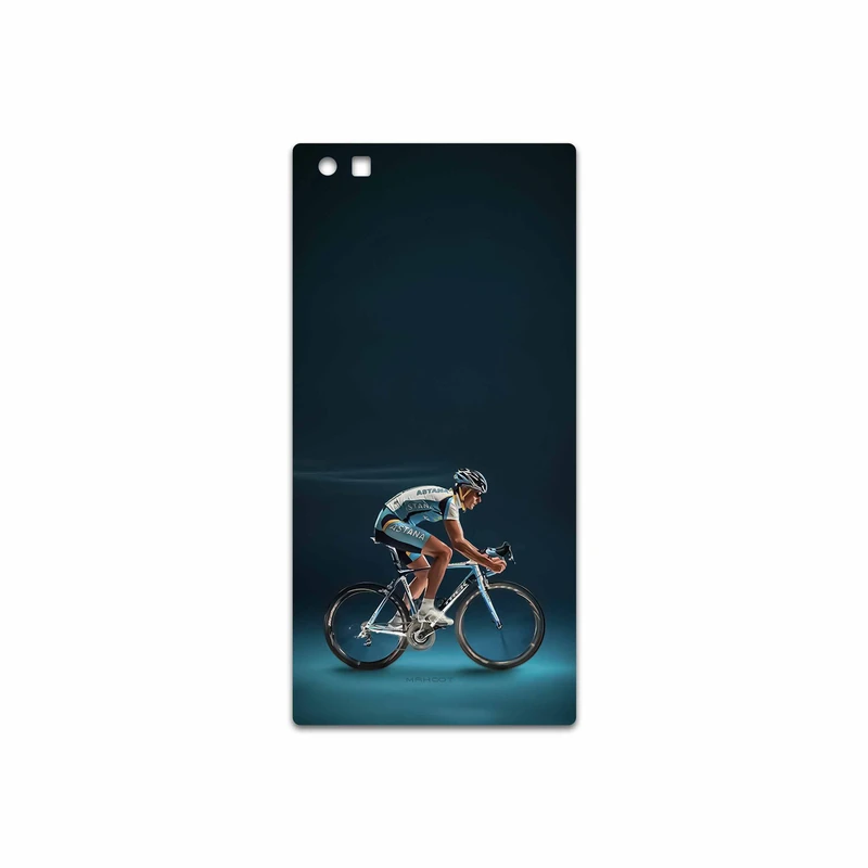 برچسب پوششی ماهوت مدل Road cycling مناسب برای گوشی موبایل بلک بری Leap