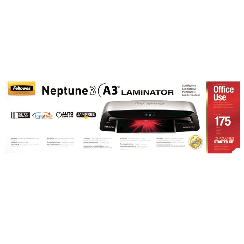 پرس کارت و لمینیت فلوز مدل Neptune A3