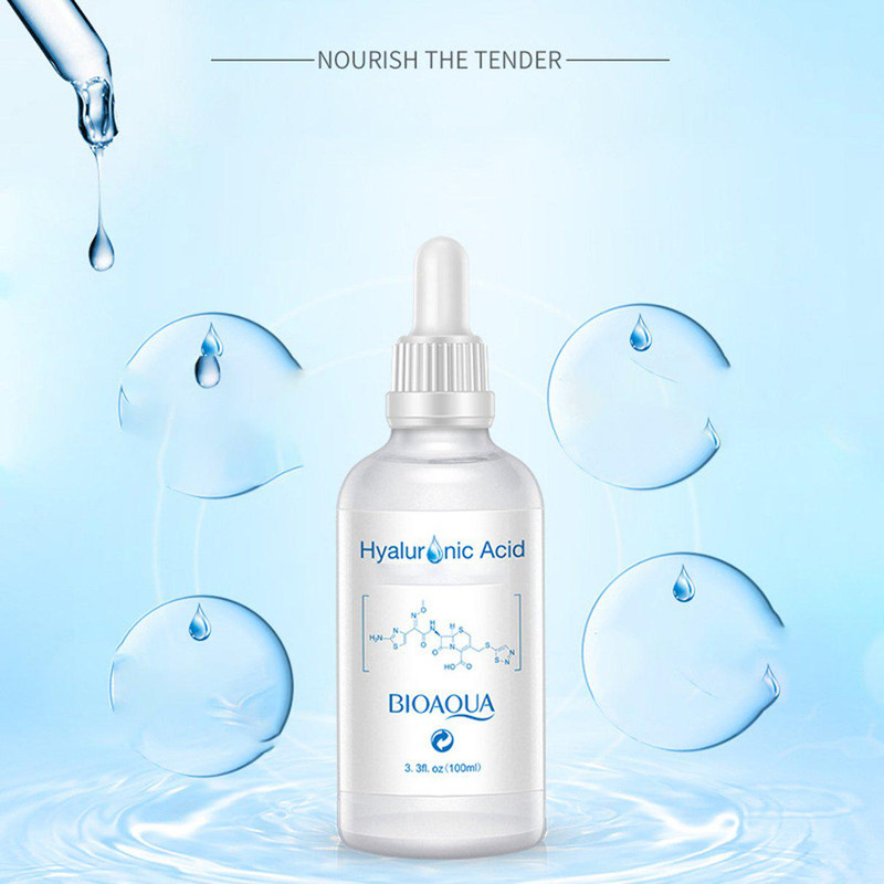 سرم پوست بایو آکوا مدل Hyaluronic Acid حجم 100 میلی لیتر