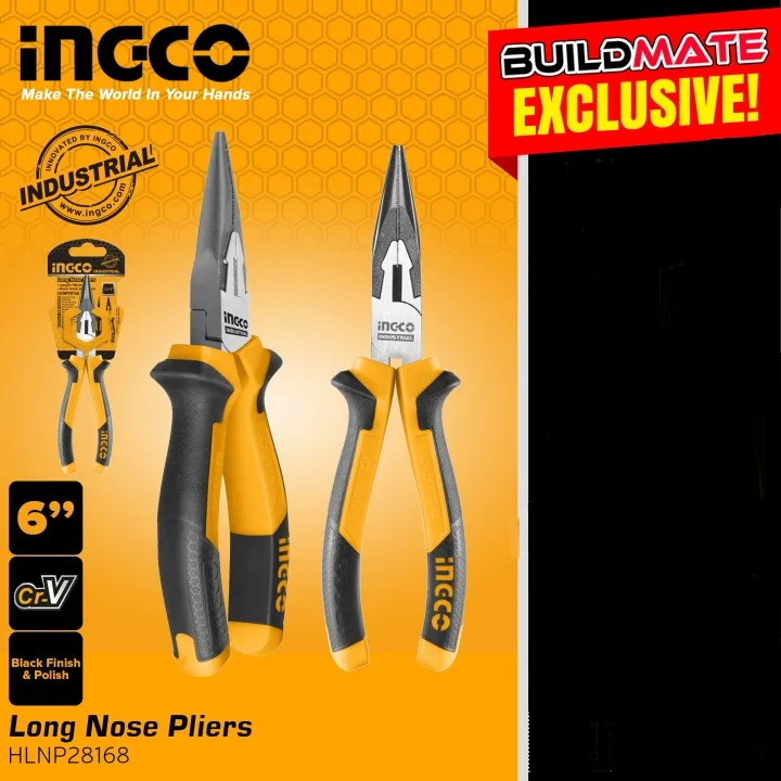 انبر دم باریک اینکو مدل HLNP-28168 سایز 6 اینچ انبر دم باریک اینکو مدل HLNP-28168 سایز 6 اینچ