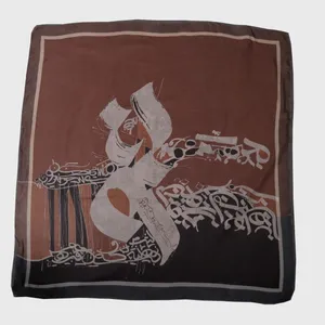 روسری زنانه مدل آلینا قواره 140 نخ پنبه Z6200