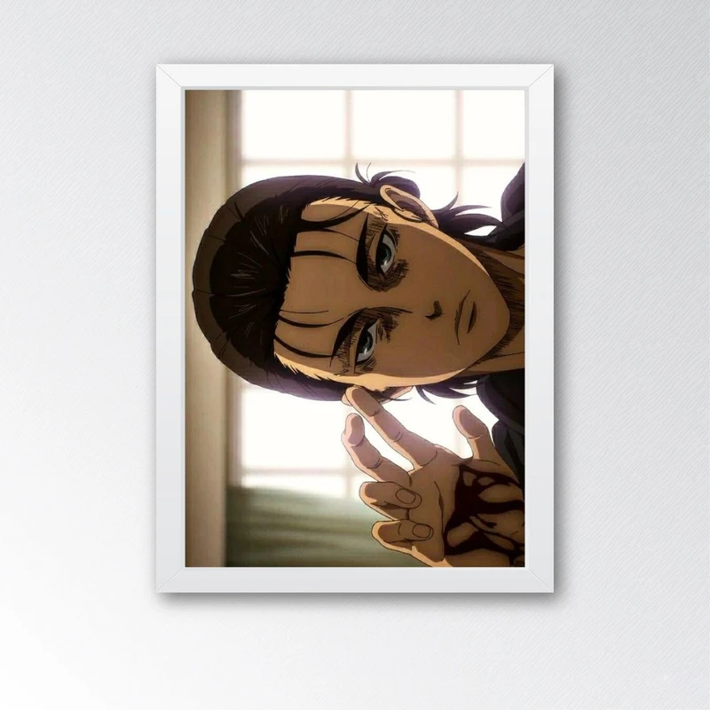 تابلو میس فریم مدل طرح انیمه اتک آن تایتان - Attack on Titan 