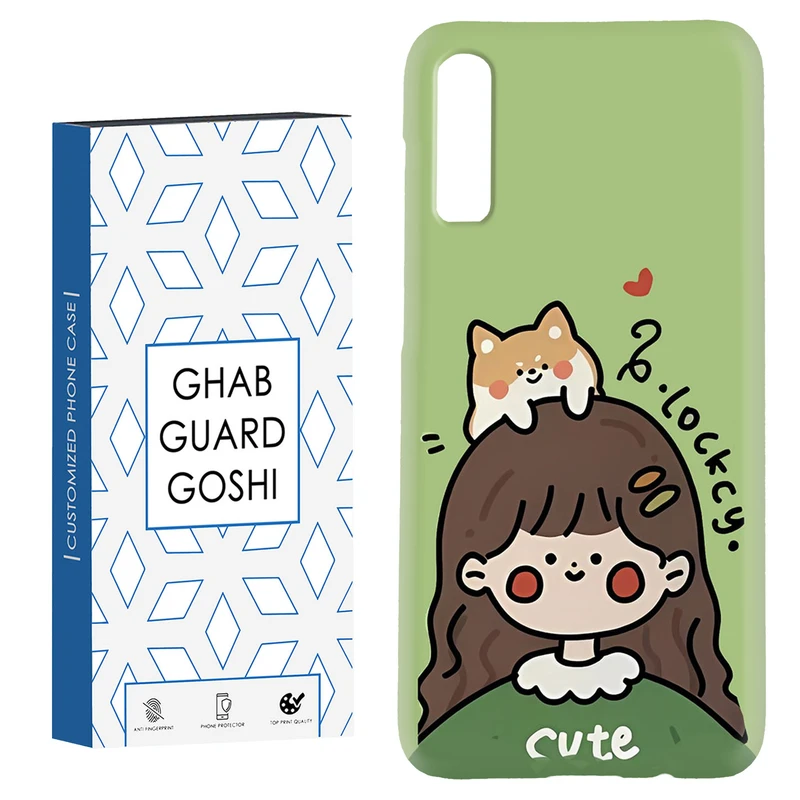 کاور قاب گارد گوشی طرح دخترانه کد Dimo-026 مناسب برای گوشی موبایل سامسونگ Galaxy A70 / A70s