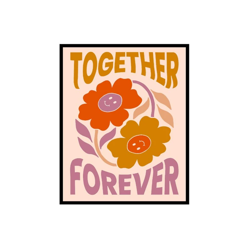 پوستر مدل با هم برای همیشه