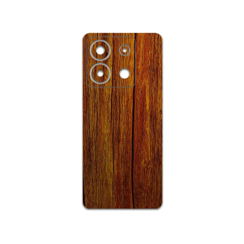 برچسب پوششی ماهوت مدل Orange-Wood مناسب برای گوشی موبایل شیائومی Poco X6