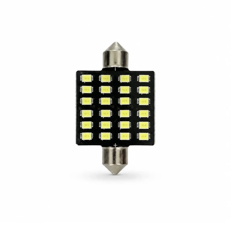 لامپ ال ای دی خودرو تایپر مدل 24smd w پایه c5w