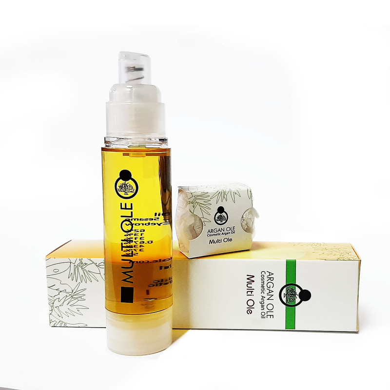 روغن مو و ابرو آرگان اوله مدل multi ole حجم 50 میلی لیتر