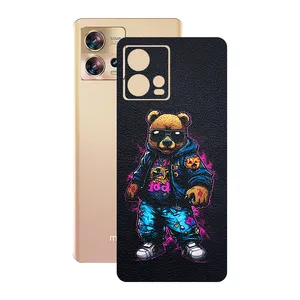 Remax cover sticker Leth model Sport bear design suitable for Motorola Edge 30 Fusion mobile phone