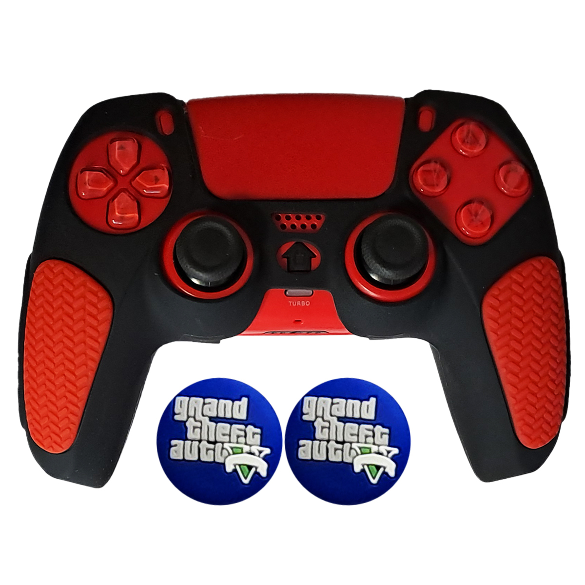 محافظ دسته بازی پلی استیشن 5 مدل Anti Slip PS5352 به همراه روکش آنالوگ