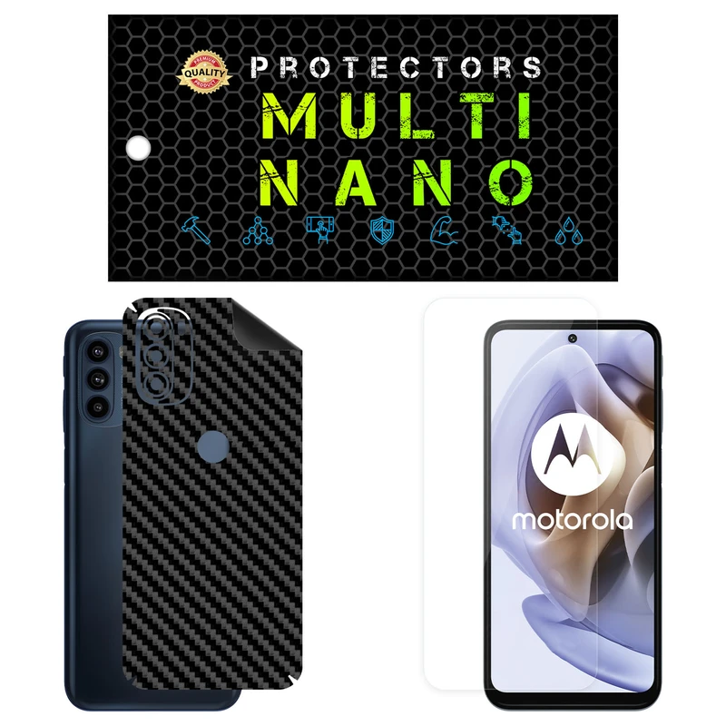 محافظ صفحه نمایش مولتی نانو مدل X-SFC مناسب برای گوشی موبایل موتورولا Moto G41 به همراه برچسب پوششی