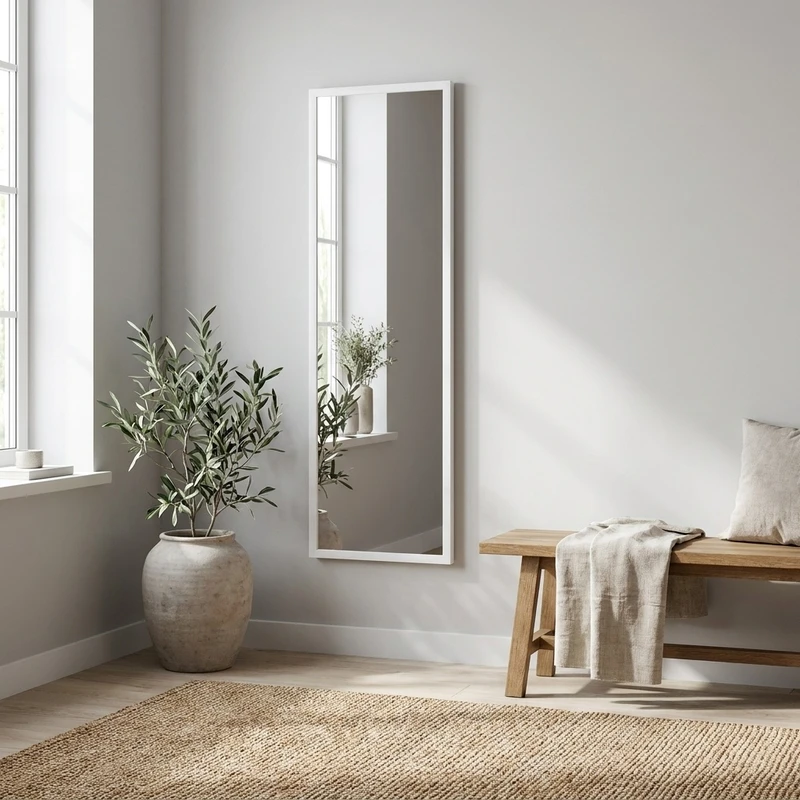 آینه بکلیت مدل دکوراتیو قدی ایستاده  MIRR-40-120