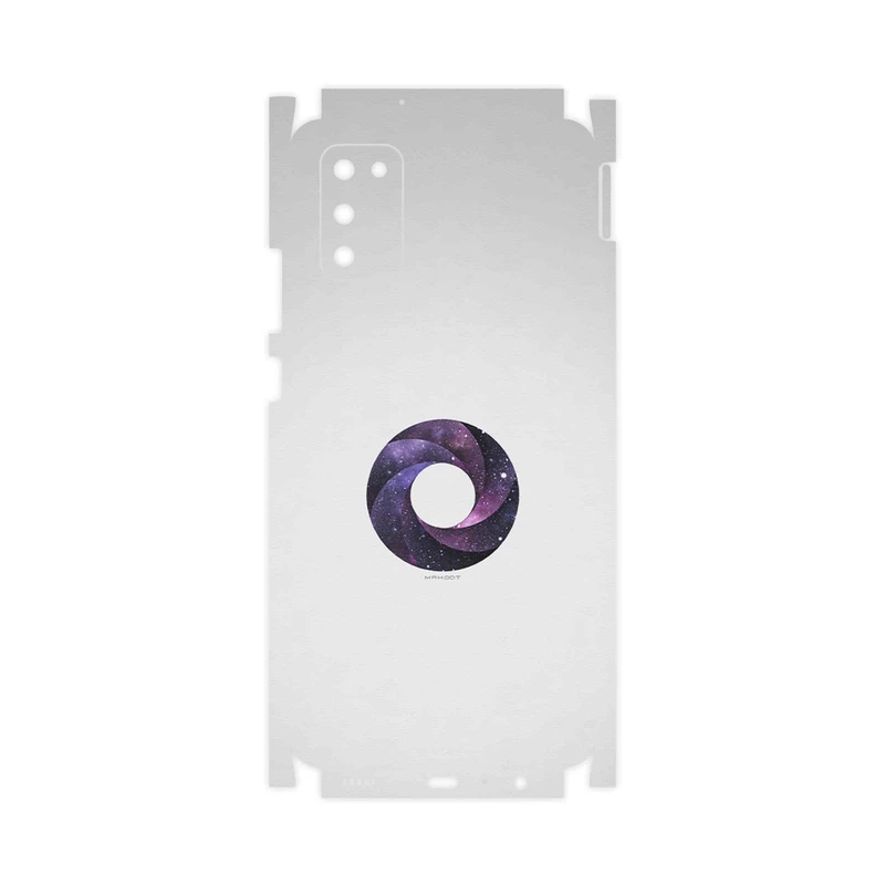 برچسب پوششی ماهوت مدل Minimal Universe Lens-FullSkin مناسب برای گوشی موبایل سامسونگ Galaxy M02s