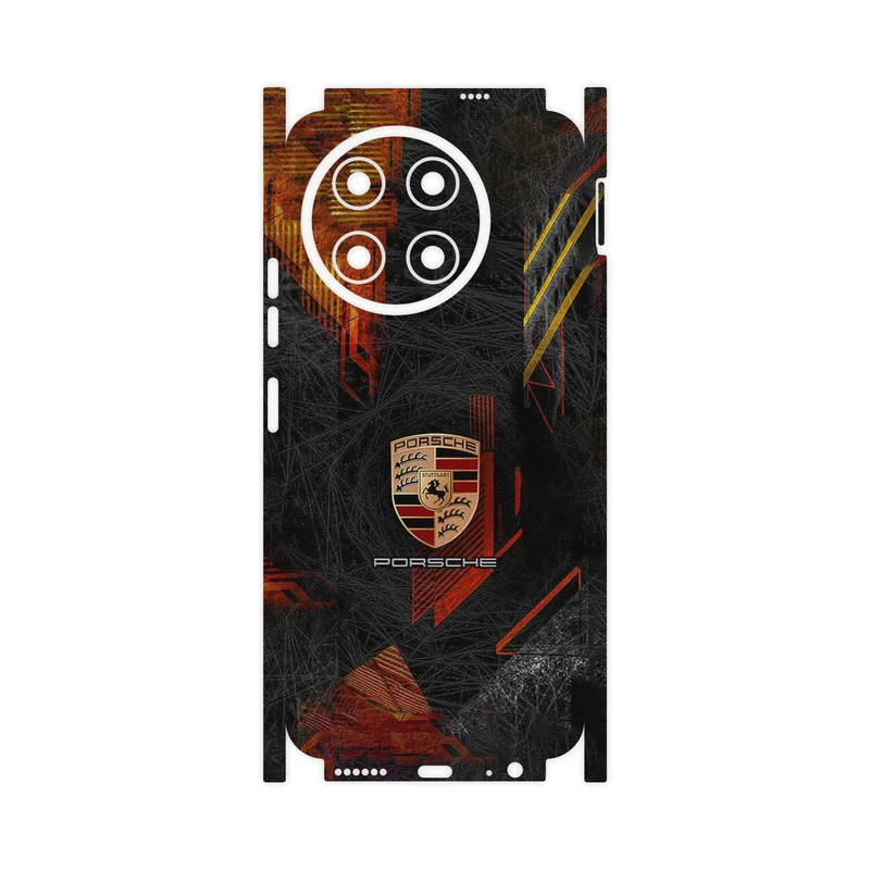 برچسب پوششی ماهوت مدل Porsche_Logo-FullSkin مناسب برای گوشی موبایل تکنو Spark 30 Pro