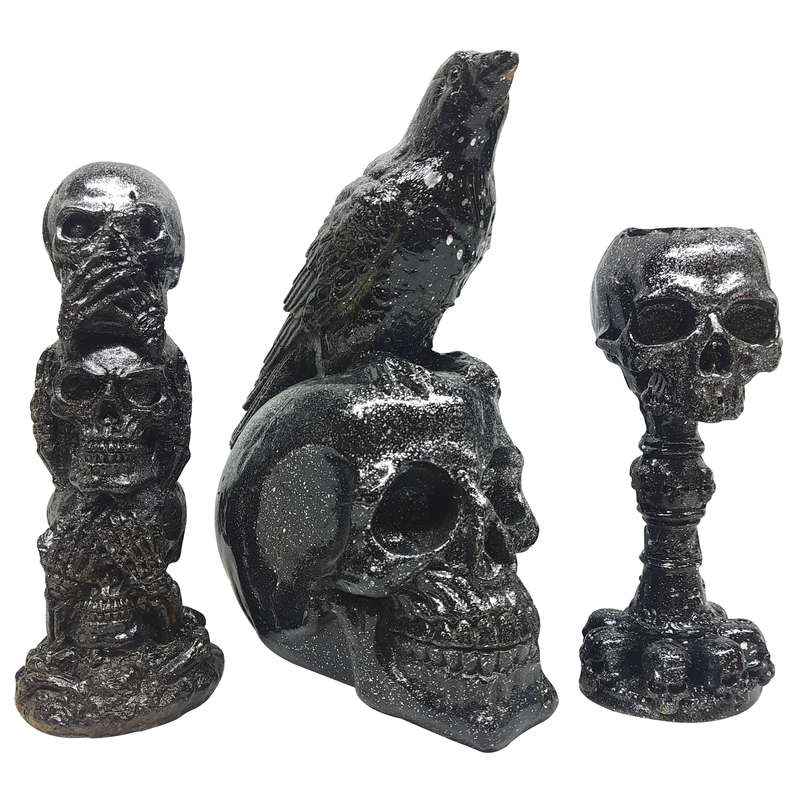 مجسمه مدل اسکلت مجموعه 3 عددی