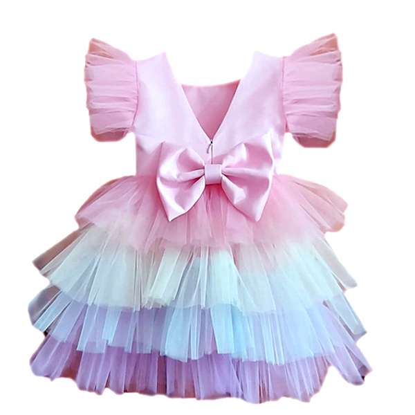 پیراهن دخترانه مدل یونیکورن 211225