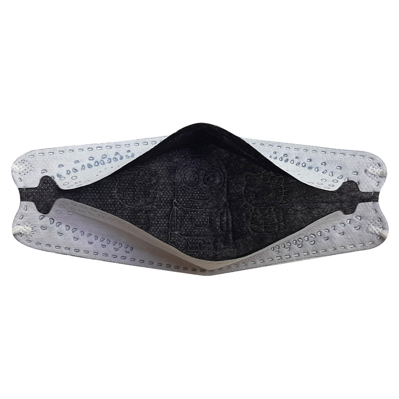 ماسک تنفسی سه بعدی کودک مدل S01 بسته 25 عددی