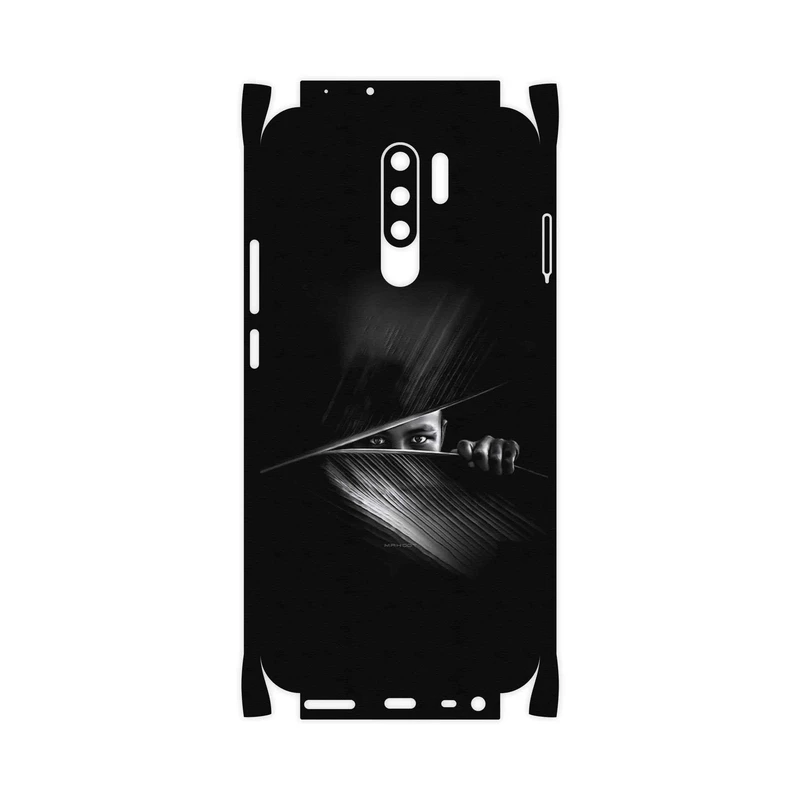 برچسب پوششی ماهوت مدل Black Portrait-FullSkin مناسب برای گوشی موبایل شیائومی Redmi 9