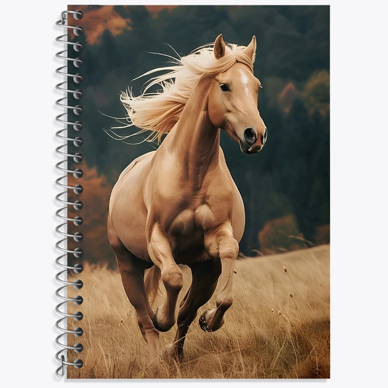 دفتر لغت 50 برگ خندالو طرح اسب کد N4613