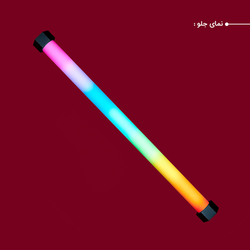 باتوم لایت مولتی کالر چیکولایت مدل MULTI RGB 50 X2 بسته 2 عددی