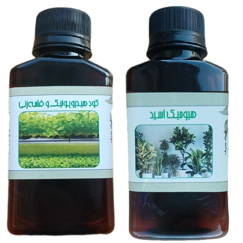 کود مایع قلمه و هیومیک اسید مدل life drop حجم 110 میلی لیتر