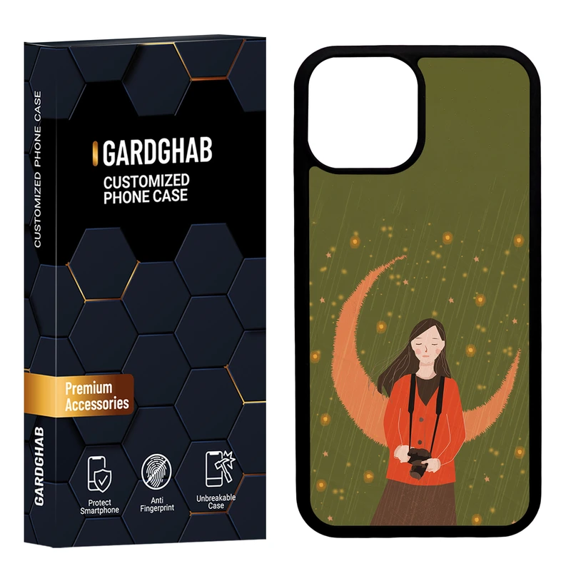 کاور گارد قاب مدل دور ژله ای دخترانه مناسب برای گوشی موبایل اپل iPhone 13 Mini