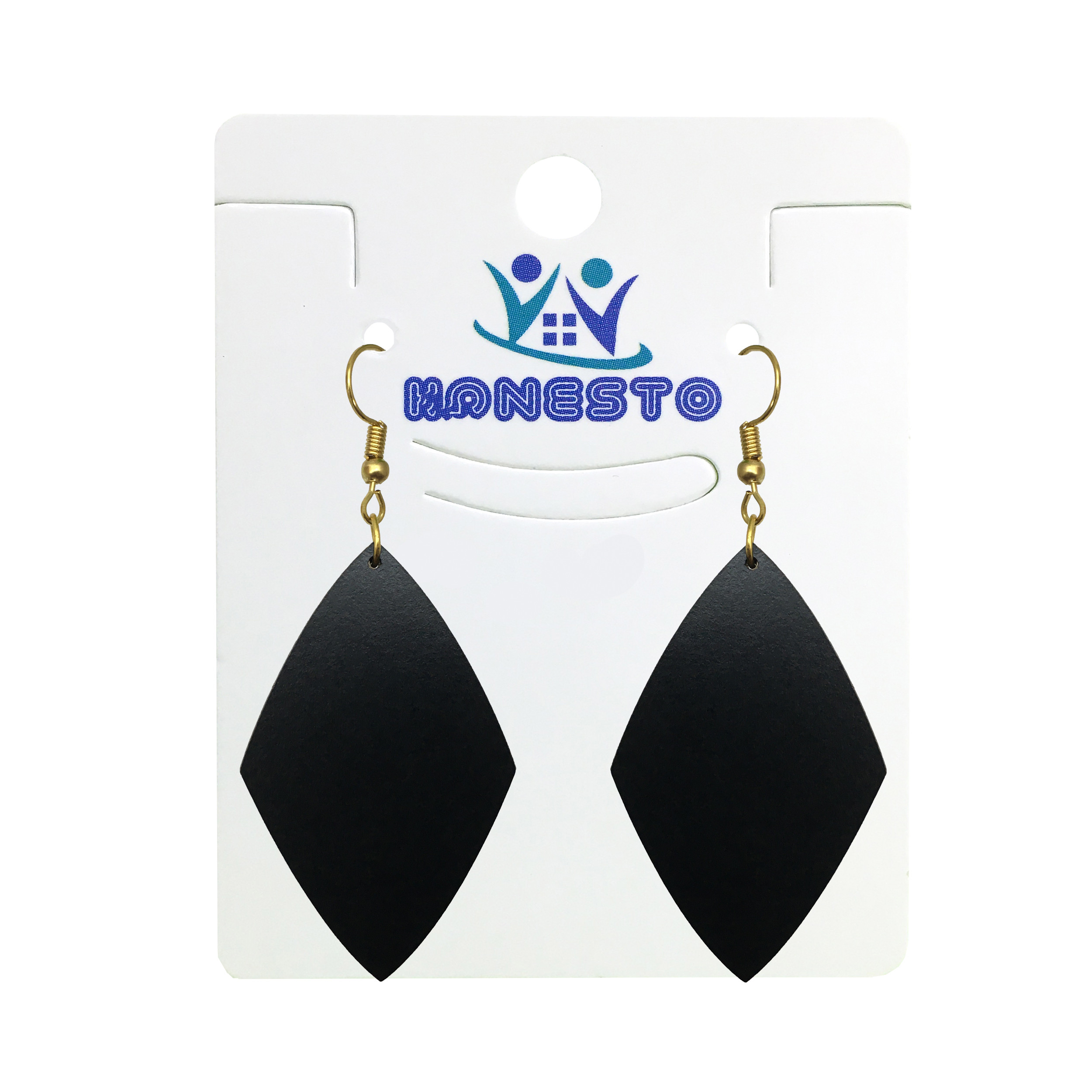 گوشواره زنانه هانستو مدل E2-038 مجموعه 2 عددی