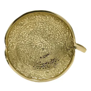شیرینی خوری برنجی طرح سیب کد PL112