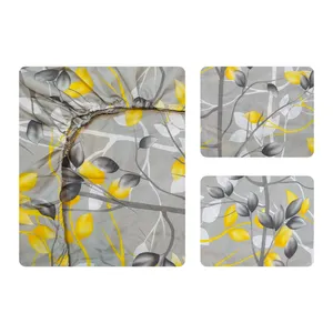 سرویس ملحفه آدنو مدل پاییزان کد CH73 دونفره 3 تکه