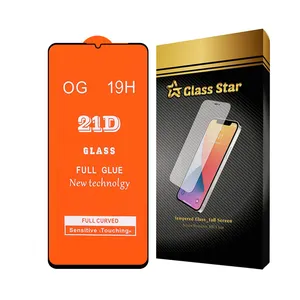 Glass Star FULLGS Screen Protector For Xiaomi Redmi 13C 4G / Redmi 13C 5G / Redmi 13R / Poco C65 / Galaxy A05 / Galaxy A05s / Realme C51 / Realme C53 
