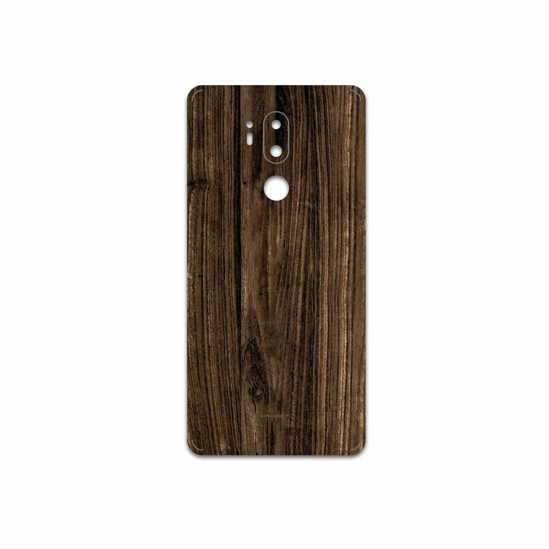 برچسب پوششی ماهوت مدل Dark-Walnut-Wood مناسب برای گوشی موبایل ال جی G7 PLUS THINQ