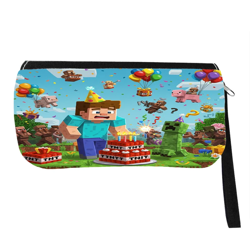 جامدادی پاد آفرین مدل فانتزی طرح بازی ماینکرافت کد p824