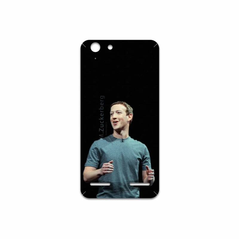 برچسب پوششی ماهوت مدل Mark Zuckerberg مناسب برای گوشی موبایل لنوو Vibe K5 Plus
