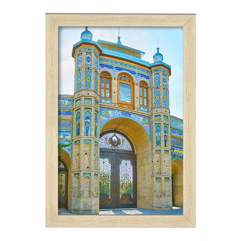 تابلو خندالو مدل سر در باغ ملی تهران کد 37353