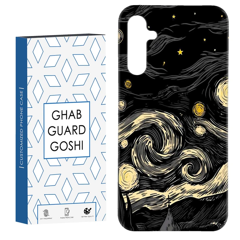 کاور قاب گارد گوشی طرح ونگوگ کد Dimo-303 مناسب برای گوشی موبایل سامسونگ Galaxy A14