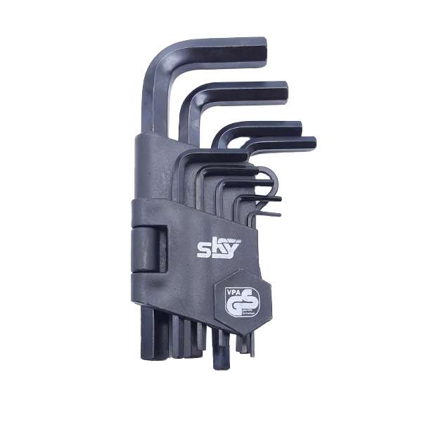 آچار آلن اس کای مدل ST-2211 مجموعه 9 عددی آچار آلن اس کای مدل ST-2211 مجموعه 9 عددی