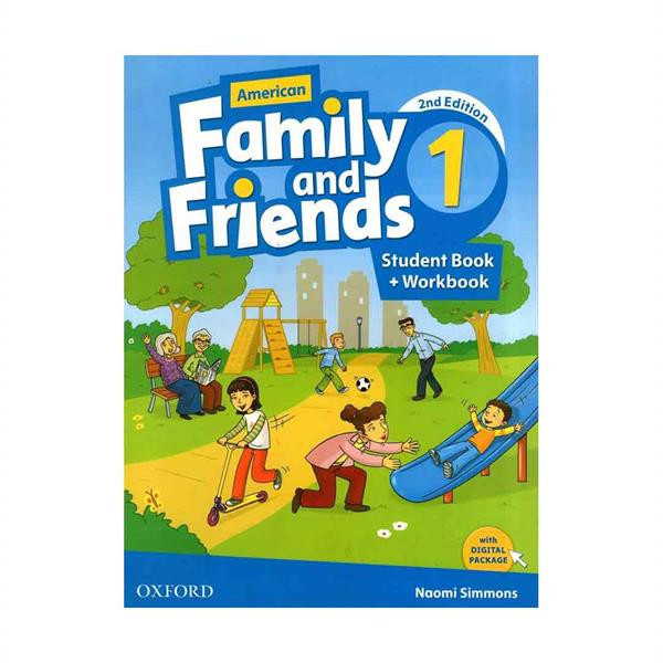 کتاب American Family and Friends 1 اثر جمعی از نویسندگان انتشارات Oxford شش جلدی کتاب American Family and Friends 1 اثر جمعی از نویسندگان انتشارات Oxford شش جلدی
