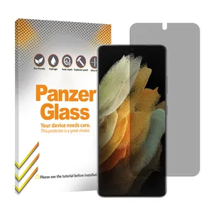 Panzer Glass Resistant model privacy screen protector suitable for Samsung Galaxy S21 Ultra 5G mobile phone